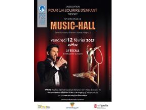 Affiche du spectacle de Music Hall