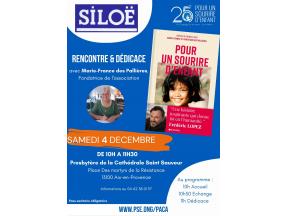 Affiche séance dédicace Pour un Sourire d'Enfant à Aix-en-Provence