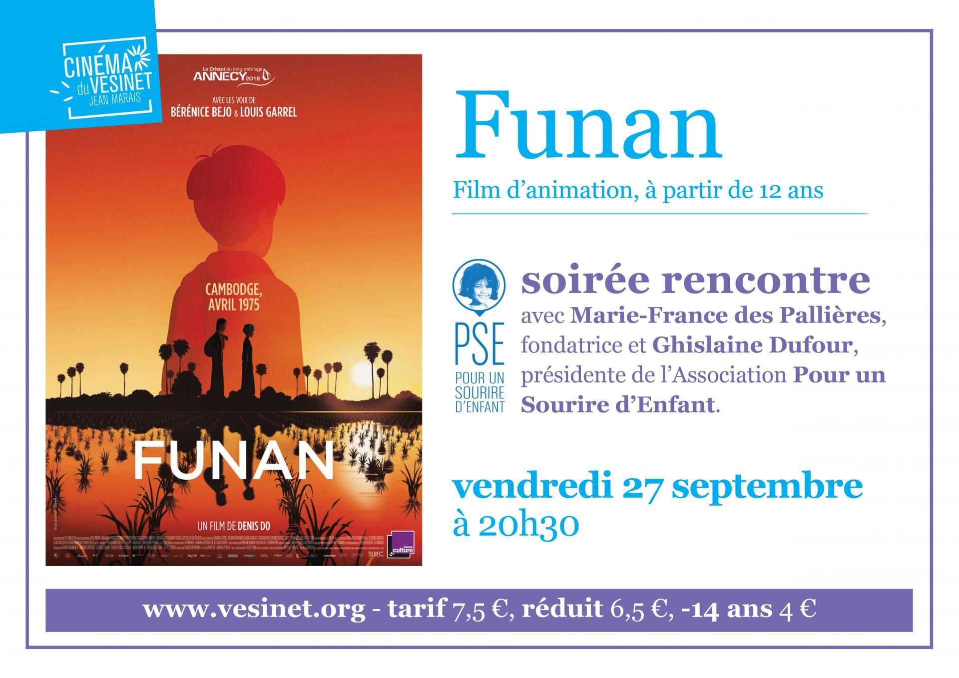 Affiche Soirée de projection du film Funan au Vesinet